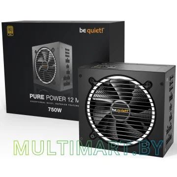 Блок питания be quiet! Pure Power 12 M 750W (BN343) картинка 4